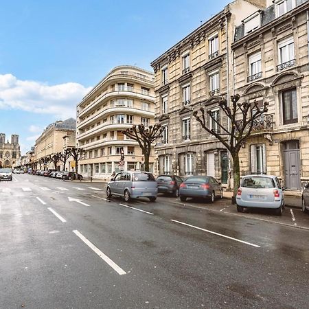 Ferienwohnung Le Jardinet, Face A La Cathedrale, Baignoire - Rdc Reims Exterior foto